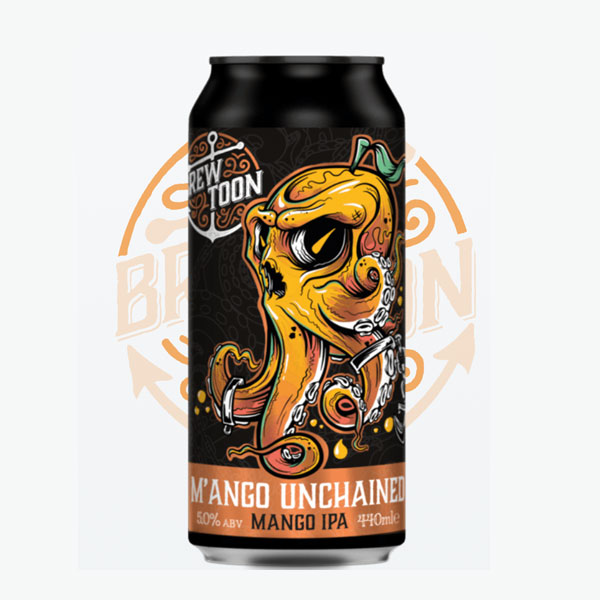 M'ango Unchained beer artwork