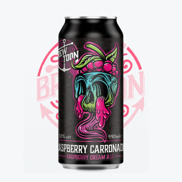 Raspberry Carronade beer artwork