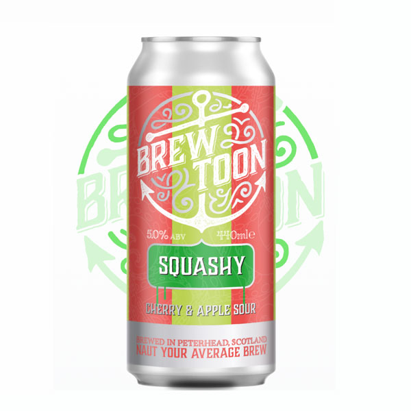 Squashy Cherry & Apple beer artwork