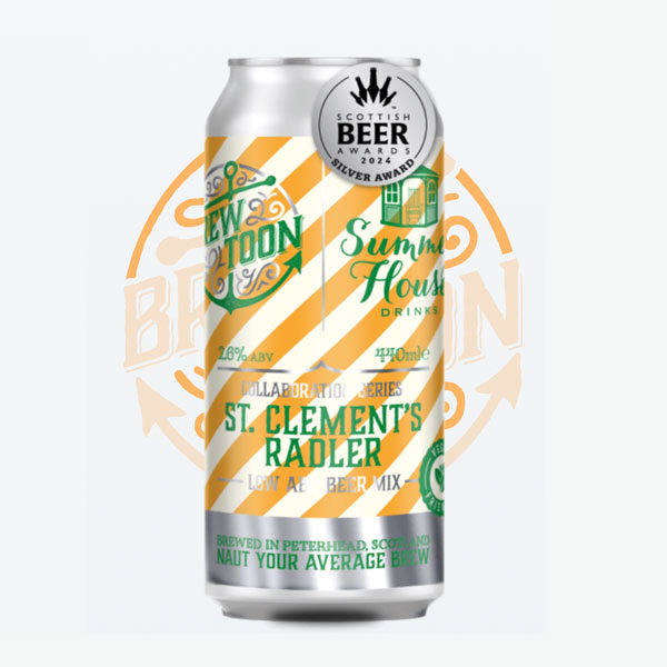 St Clement's Radler beer artwork