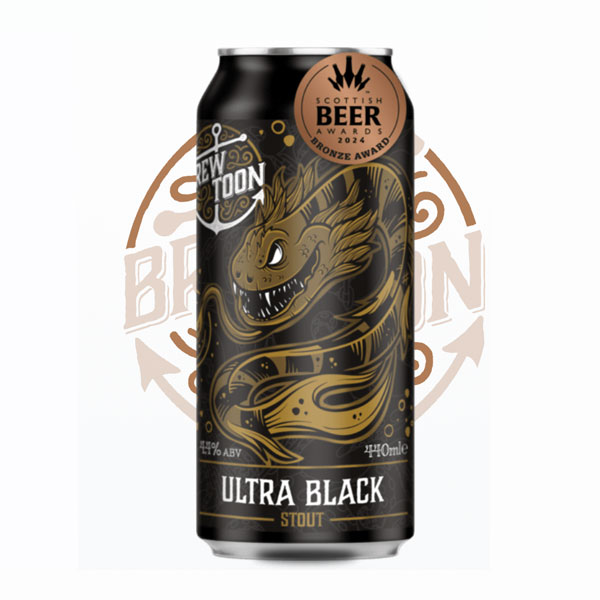 Ultra Black beer artwork