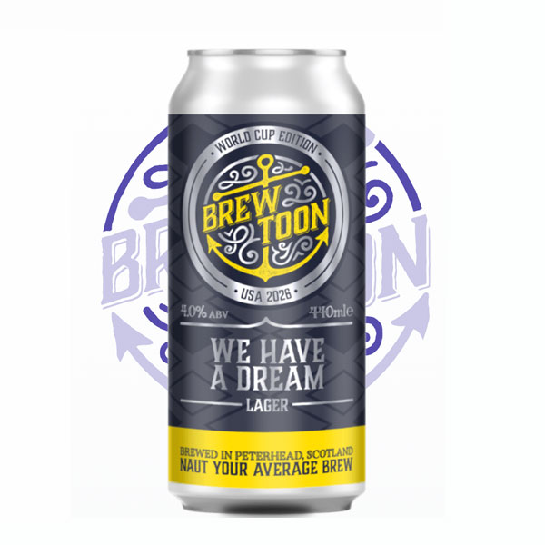 We Have A Dream beer artwork