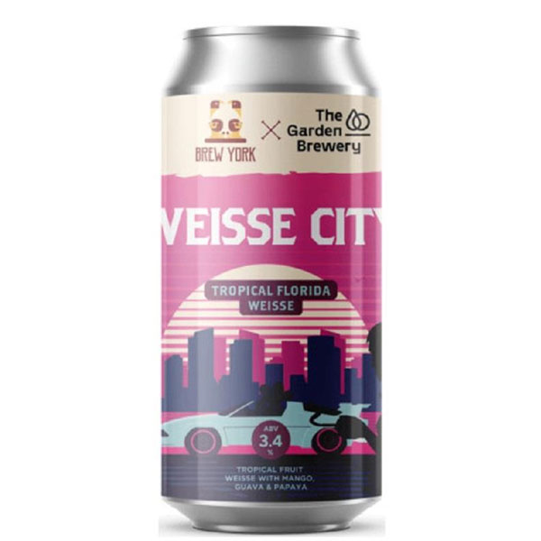 Weisse City beer artwork