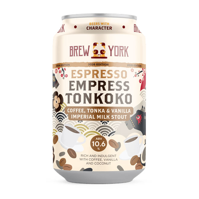 Artwork for Espresso Empress Tonkoko by Brew York Beer