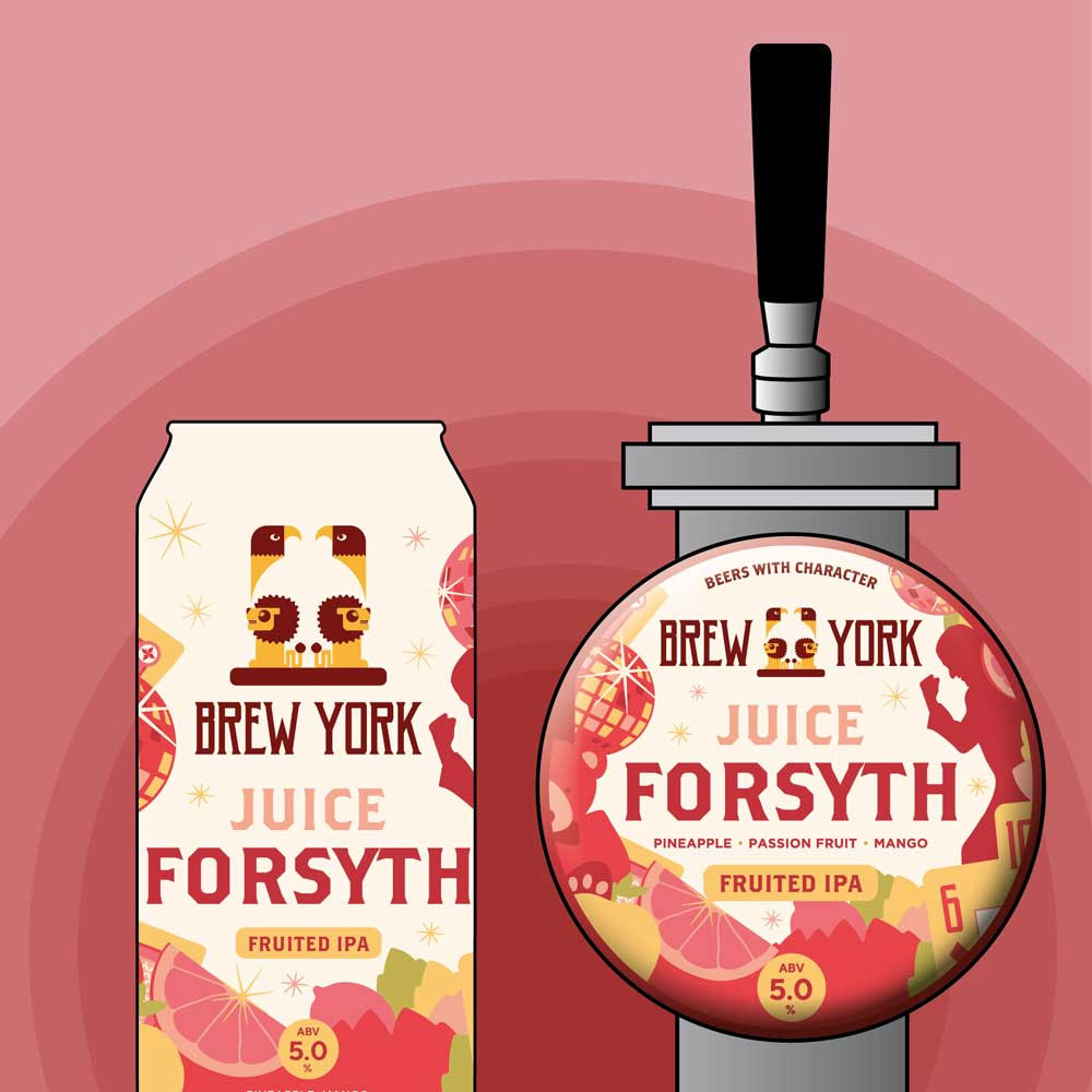 Juice Forsyth beer artwork
