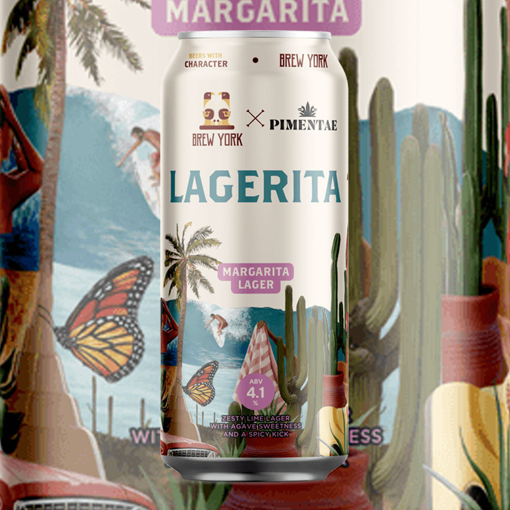Artwork for Lagerita by Brew York Beer