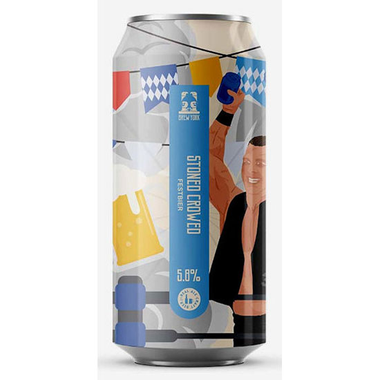Stoned Crowed beer artwork