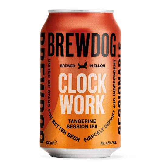 Artwork for Clockwork Tangerine by BrewDog
