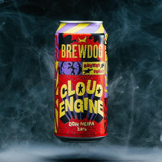 Cloud Engine beer artwork