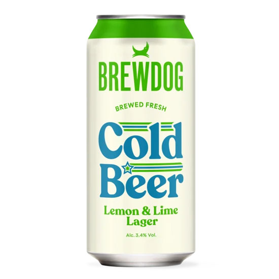 Cold Beer Lemon & Lime beer artwork