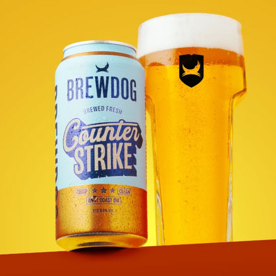 Counter Strike beer artwork