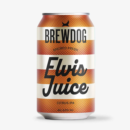 Elvis Juice beer artwork