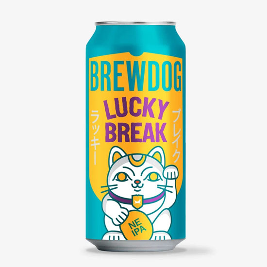 Lucky Break beer artwork