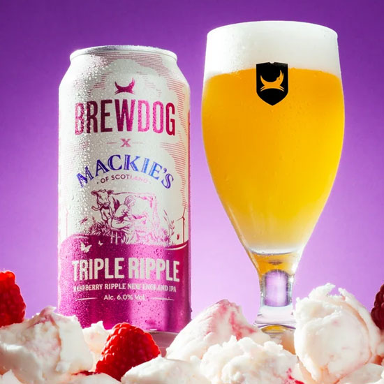 Mackies Triple Ripple beer artwork