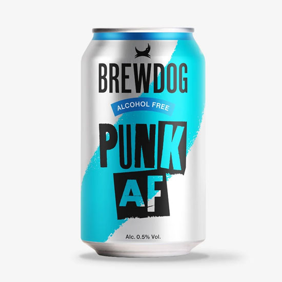Punk AF beer artwork