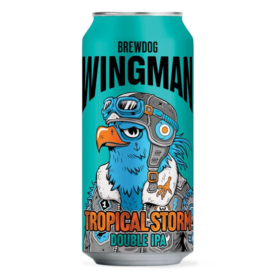 Wingman Tropical Storm beer artwork