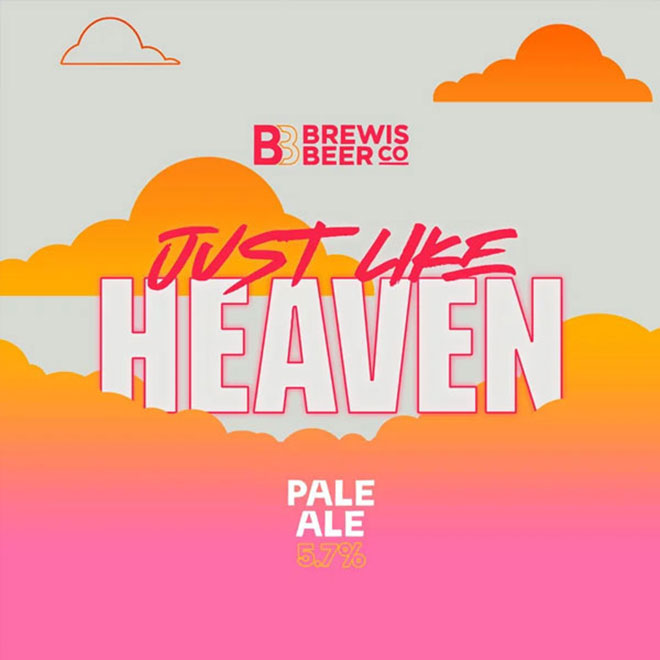 Just Like Heaven beer artwork