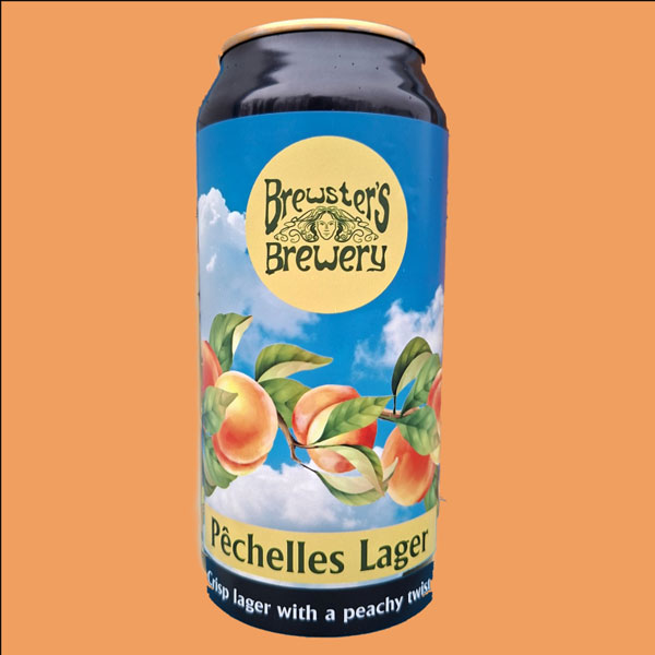 Artwork for Pechelles Lager by Brewster's Brewing Company