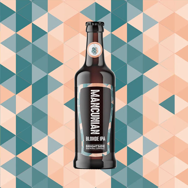 Mancunian Blonde beer artwork