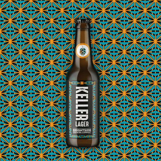 Artwork for Keller Lager by Brightside Brewing Company