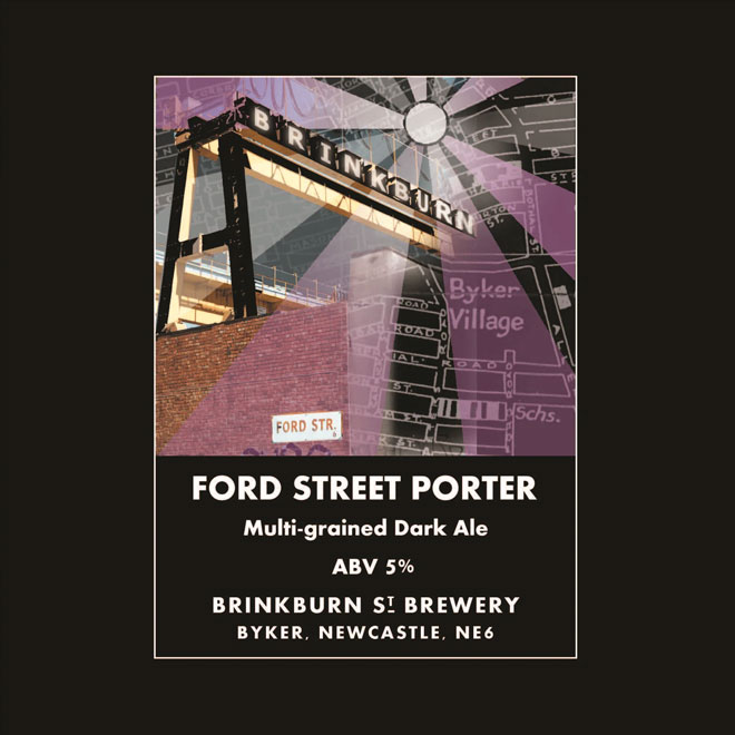 Ford Street Porter beer artwork