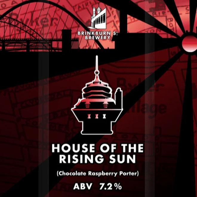 House of the Rising Sun beer artwork