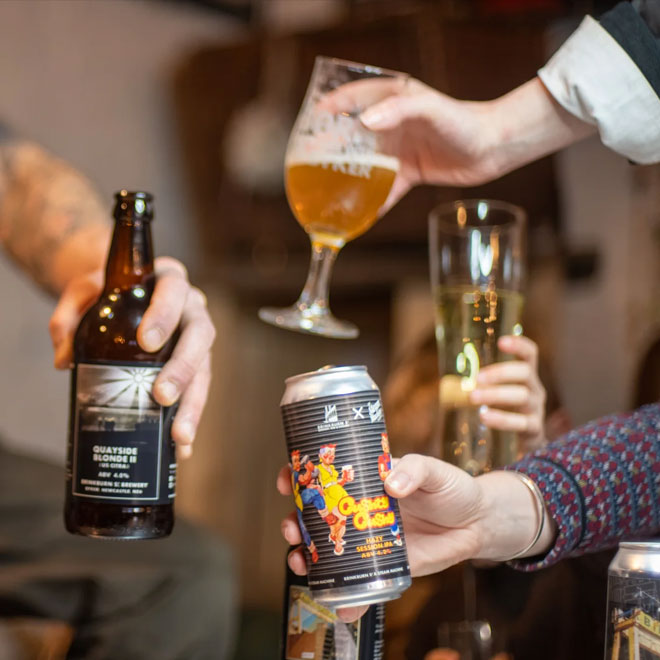 Brinkburn Street Brewery Taphouse taproom