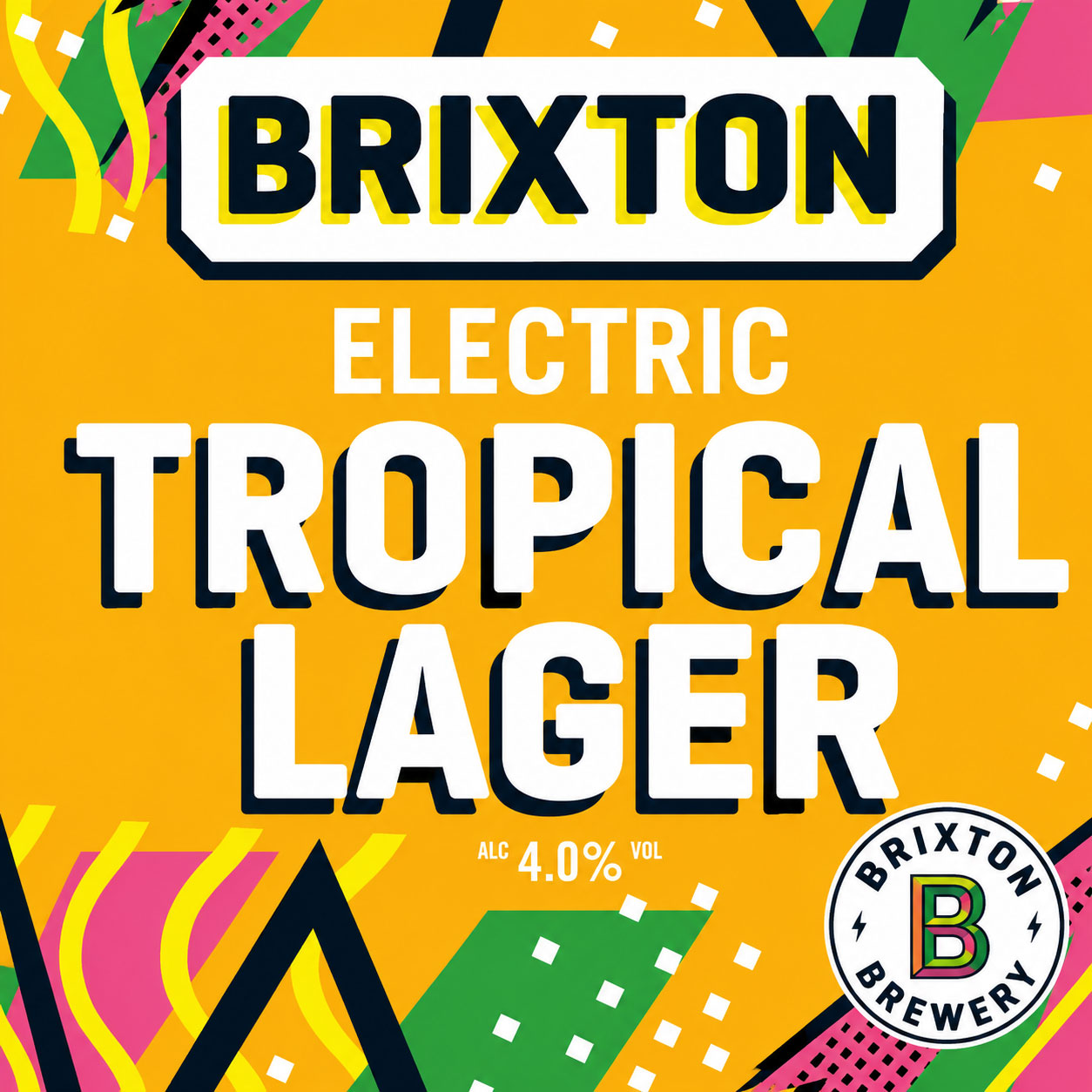 Electric beer artwork