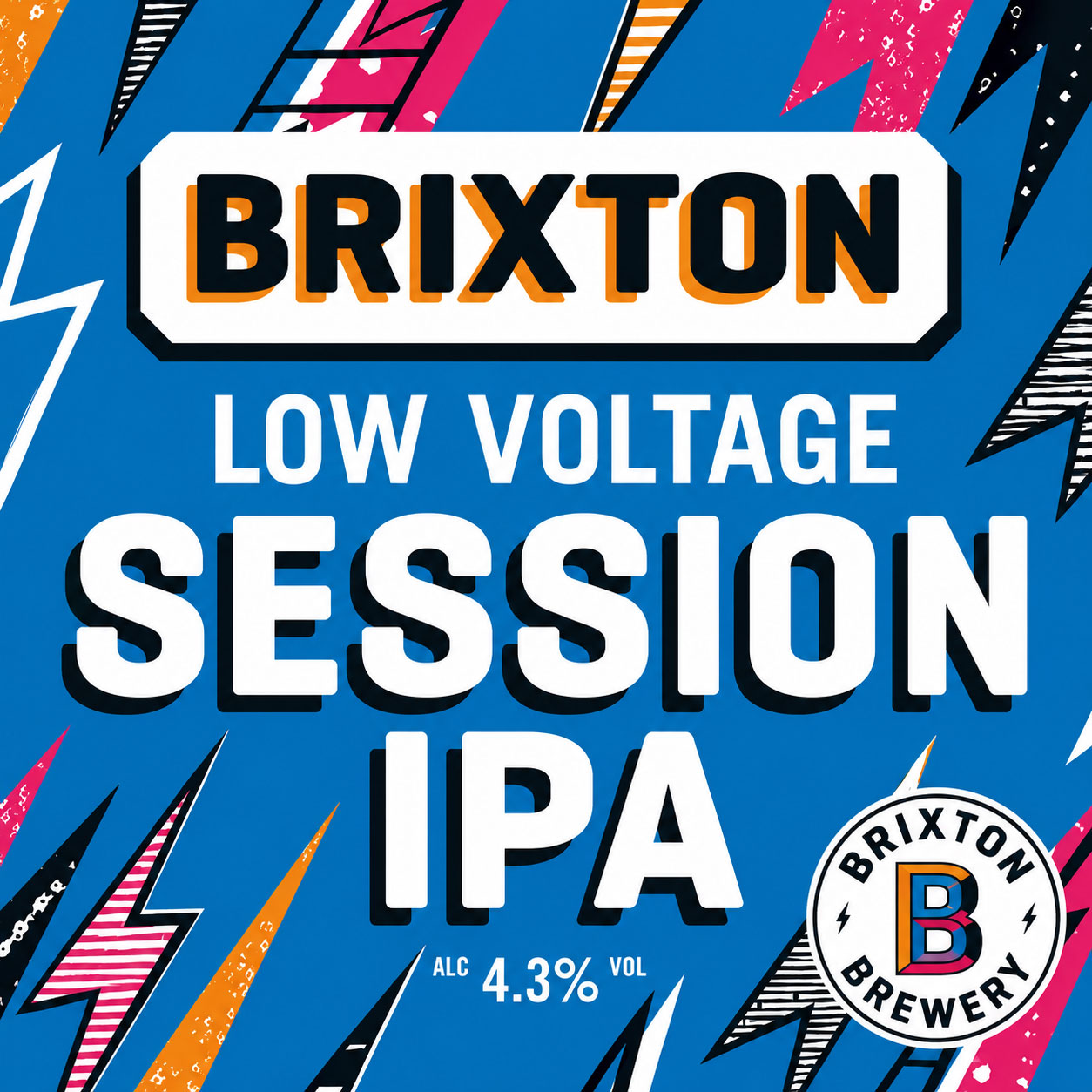 Low Voltage beer artwork