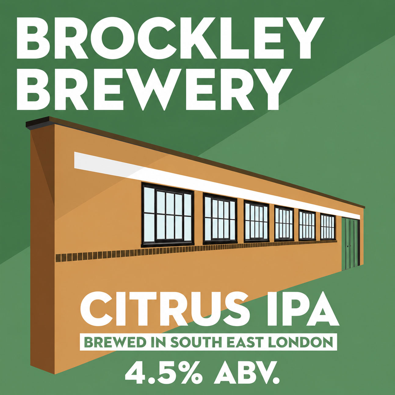 Citrus IPA beer artwork