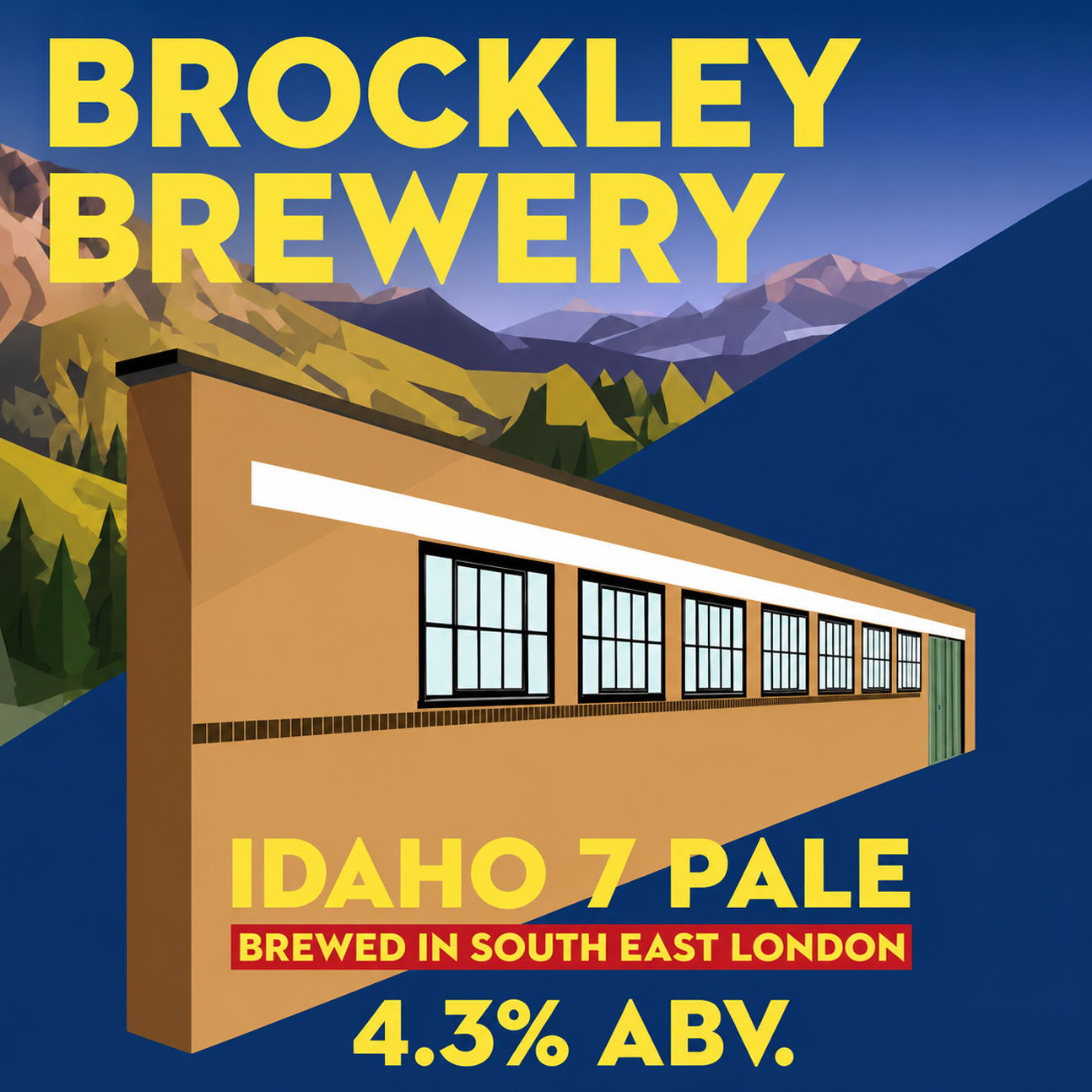 Idaho-7 Pale beer artwork
