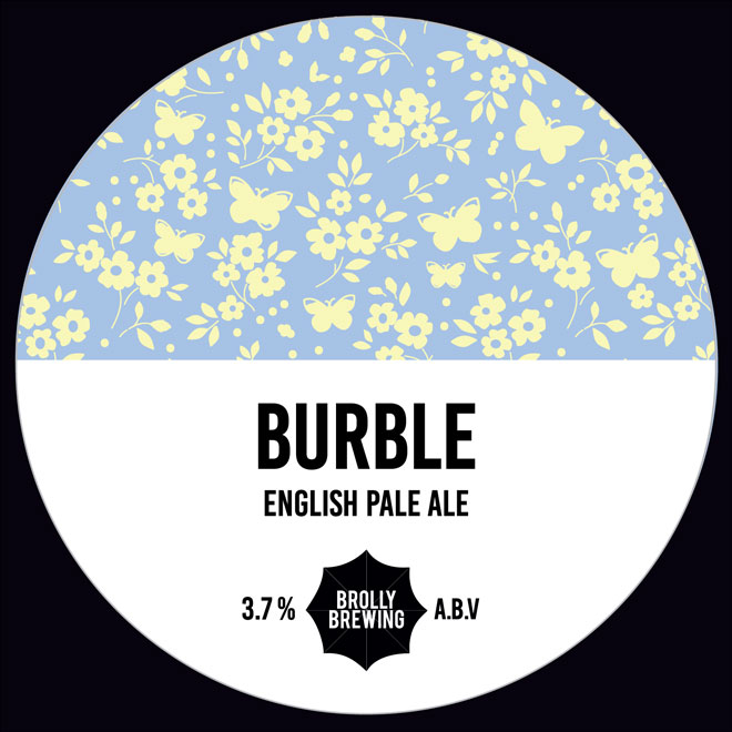 Burble beer artwork