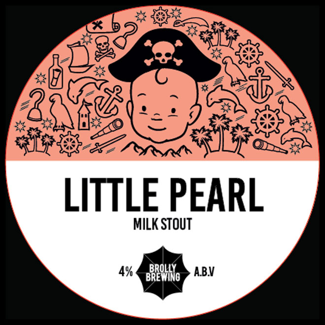 Little Pearl beer artwork