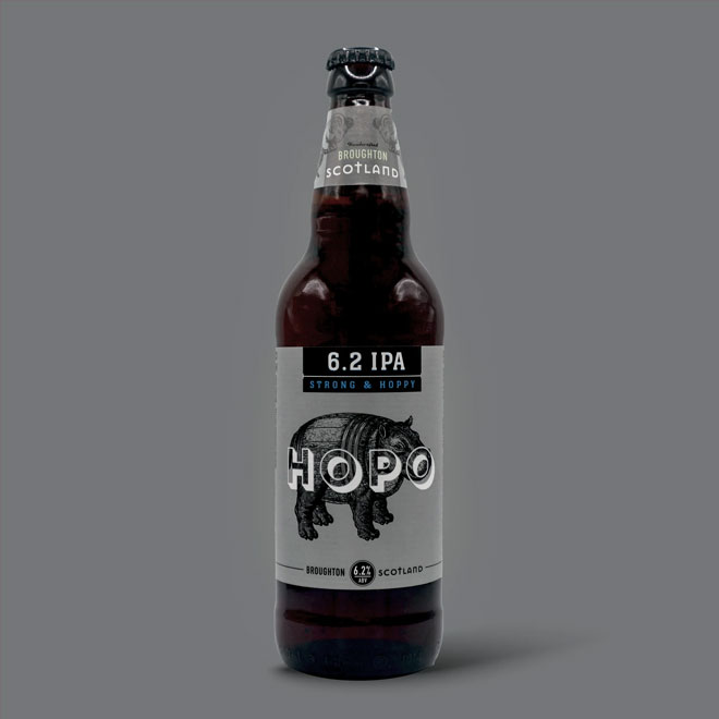 Hopo 6.2 IPA beer artwork