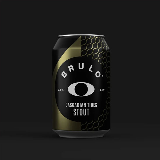 Cascadian Tides beer artwork