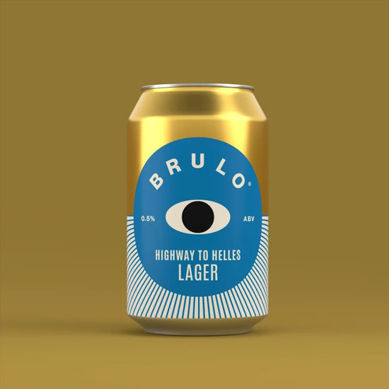 Highway To Helles beer artwork
