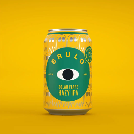 Solar Flare beer artwork