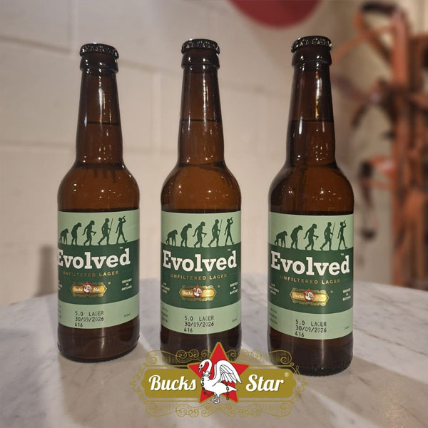 Evolved Lager beer artwork