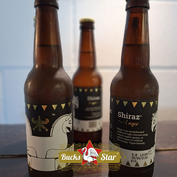 Shiraz Lager beer artwork