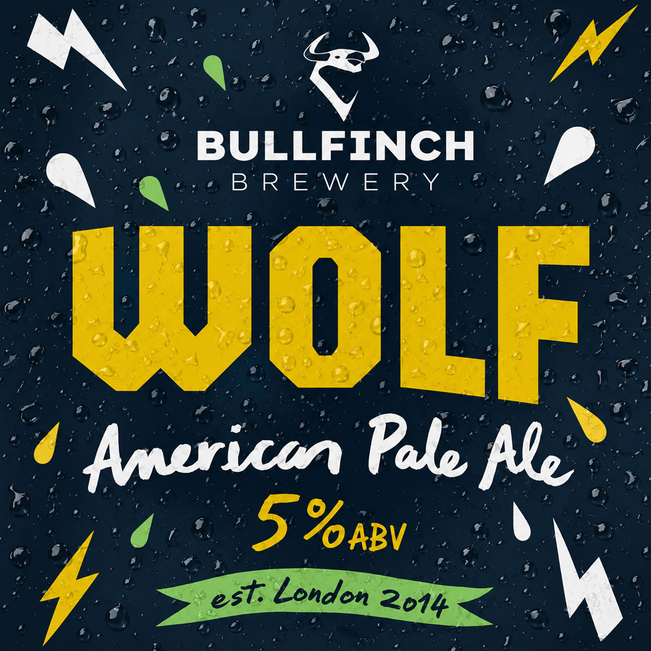 Wolf beer artwork