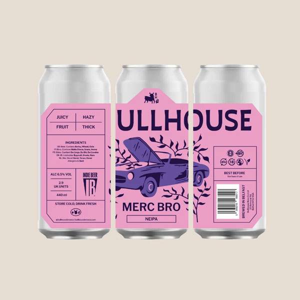 Merc Bro beer artwork
