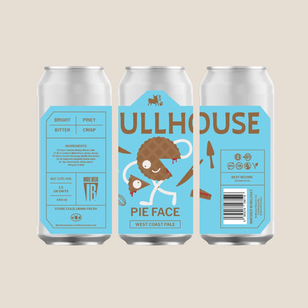 Pie Face beer artwork