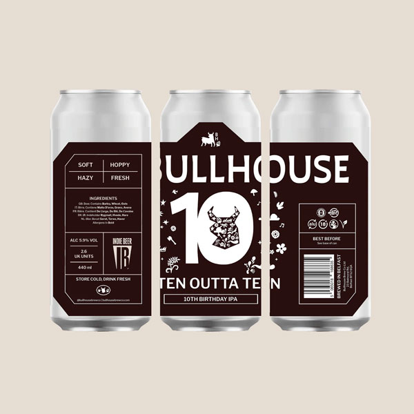 Ten Outta Ten beer artwork