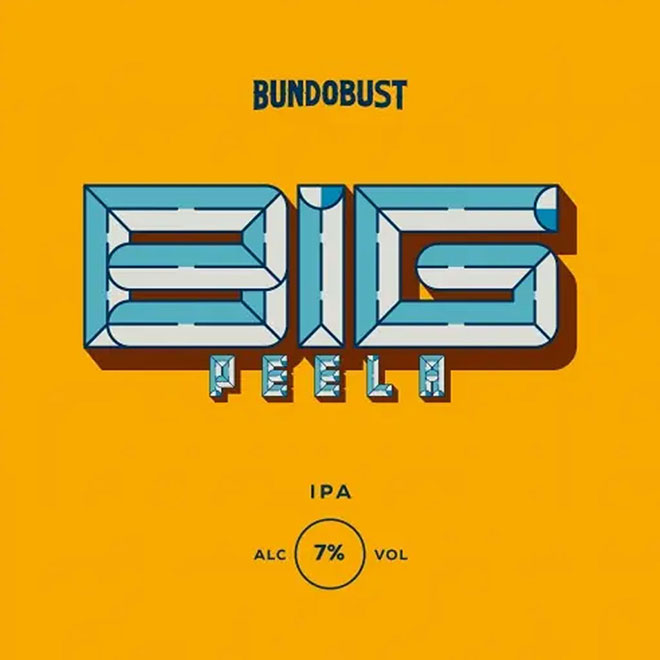 Big Peela beer artwork