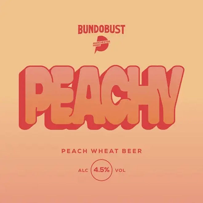 Peachy beer artwork