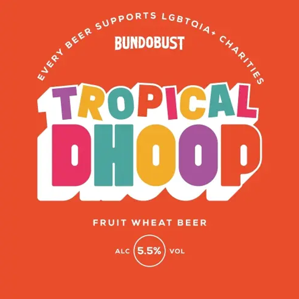 Tropical Dhoop beer artwork