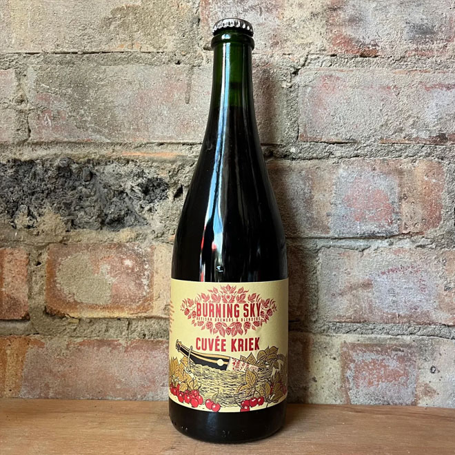 Cuvée Kriek beer artwork