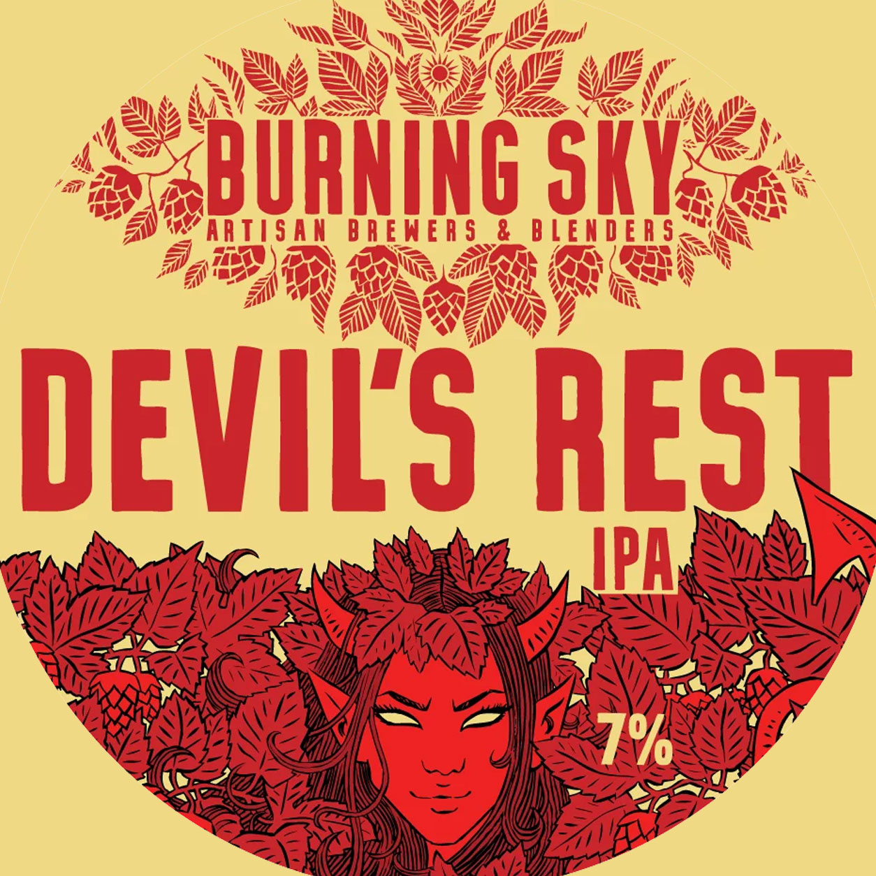 Devils Rest beer artwork