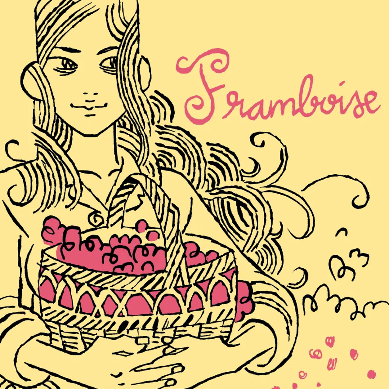 Framboise beer artwork
