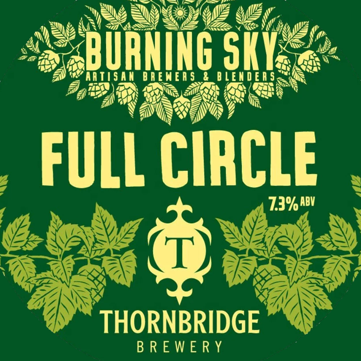 Full Circle beer artwork